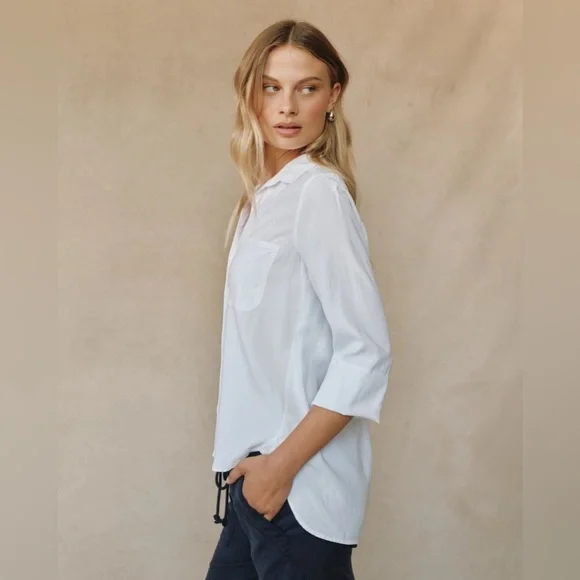 Bell Dahl Shirt Tail Button Down - Picture 3 of 8